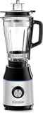 Black+Decker, 700W High Speed Premium Blender, with Glass Jar Silver/Black, BX650G Blender BL-BX650G