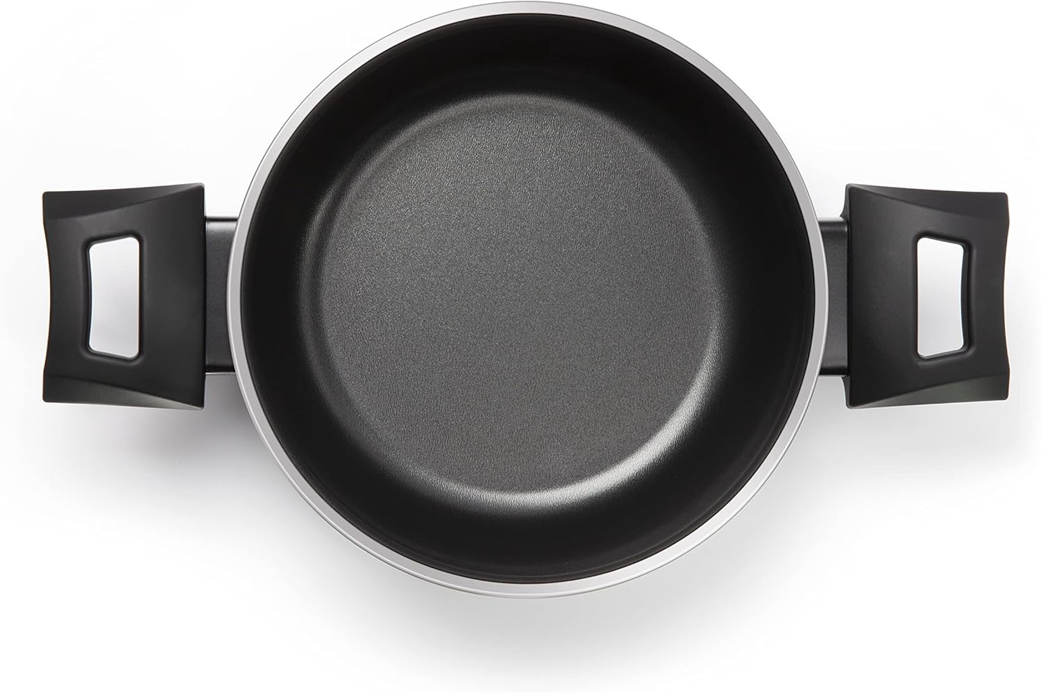 Black+Decker, 20cm Non-Stick Casserole Dish With Glass Lid, BXSCP20BME