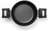 Black+Decker, 20cm Non-Stick Casserole Dish With Glass Lid, BXSCP20BME