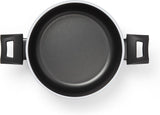 Black+Decker,  24cm Non-Stick Casserole Dish With Glass Lid, BXSCP24BME