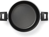 Black+Decker, 30cm Non-Stick Casserole Dish With Glass Lid,