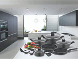 Black+Decker, 15 Piece Non-Stick Pan Set Range,  BXSGS15BME