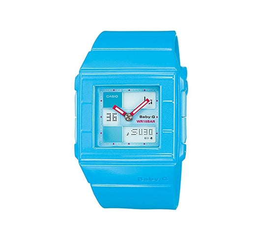 Baby-G men analog watch, silver dial with comfortable strap, model GS-0302-BGA200, Bahrain