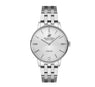 Beverly Hills Polo Club Women's Watch, Analog, Silver Dial, Silver Stainless Steel Strap, BP3289X.330