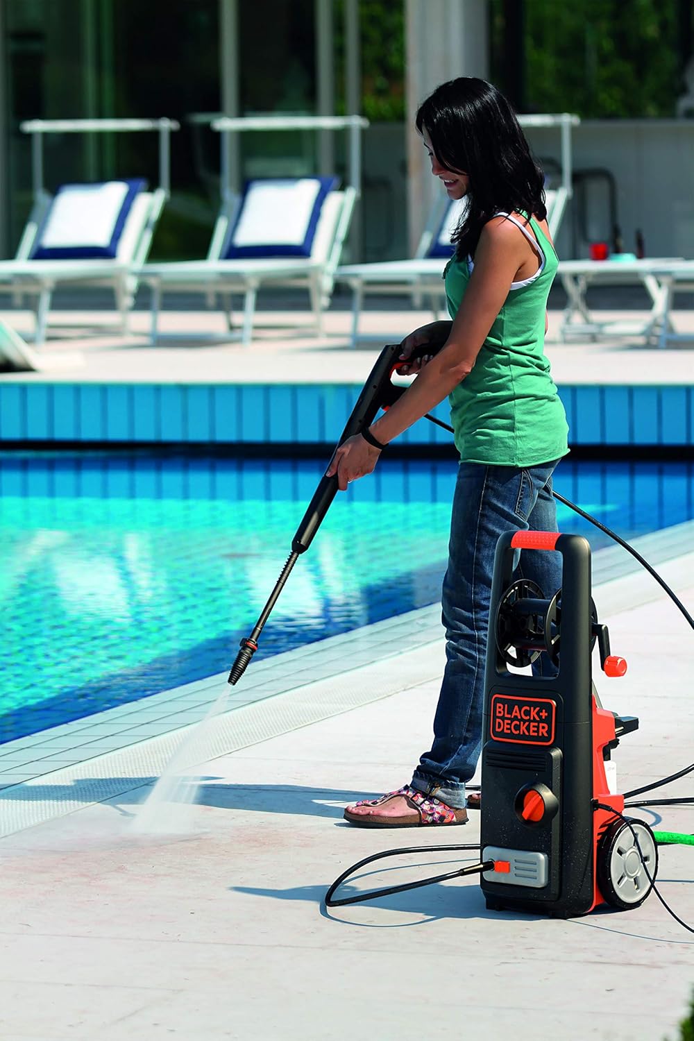 Black+Decker, Pressure Washer 1800W 135Bar, PW1800E