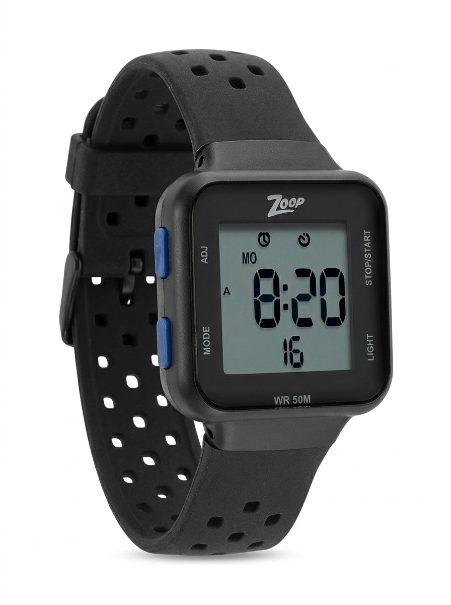 Zoop, Kids, Digital, Watch, Black Dial, 16022PP03