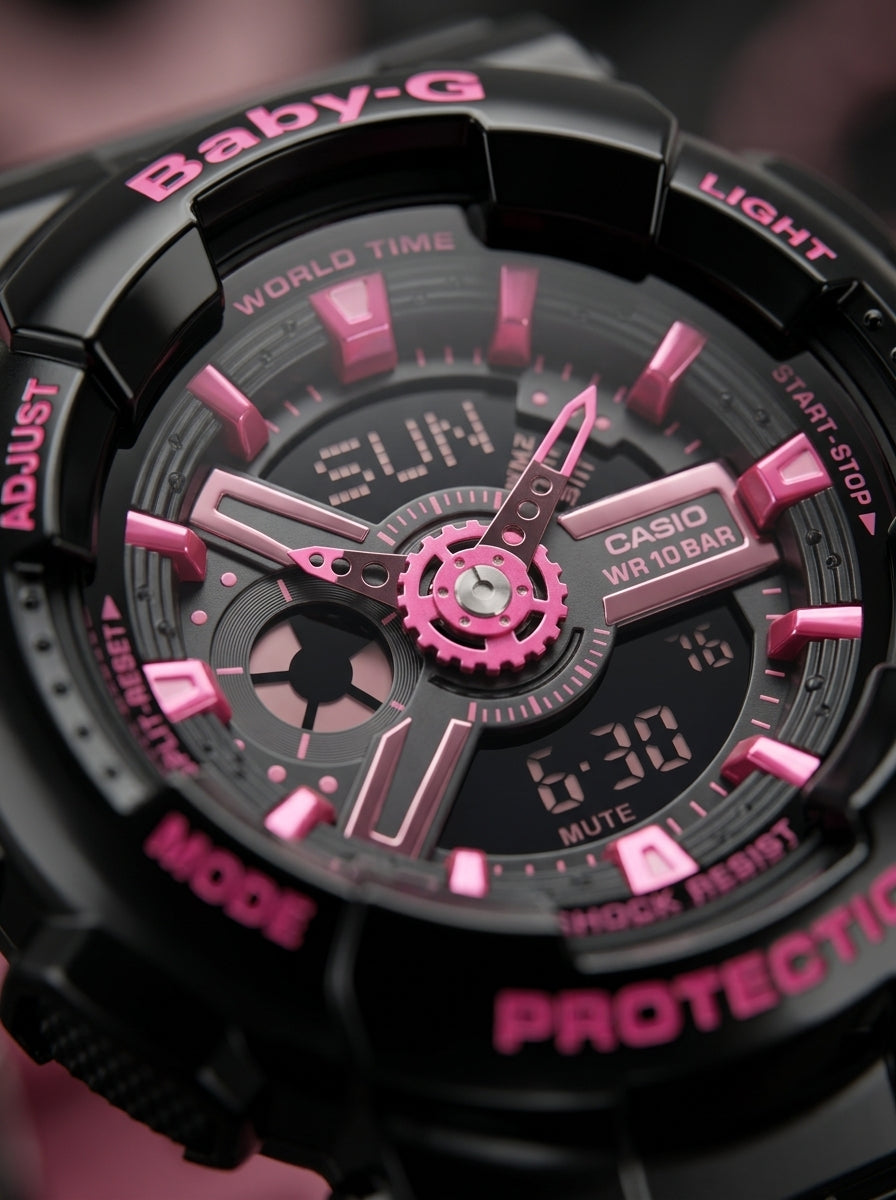 Baby-G Unisex Watch, BA-111-1ADR product image