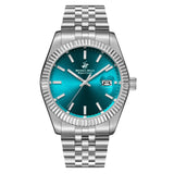 Beverly Hills Polo Club, Men's, Analog Watch, Silver Dial, with Stainless Steel Band, BH-BP3018X.392