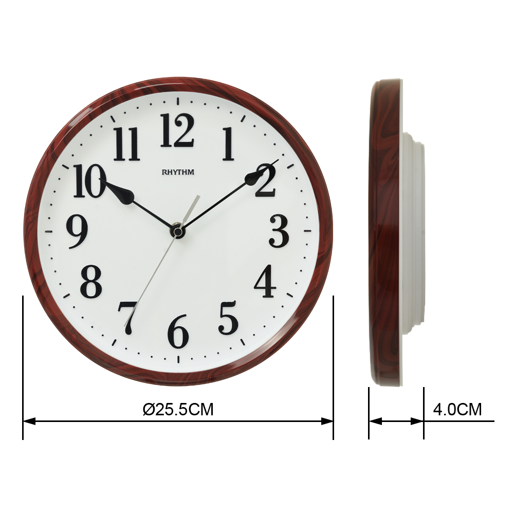 Rhythm, Unisex, Analog Watch, RH-CMG608NR06