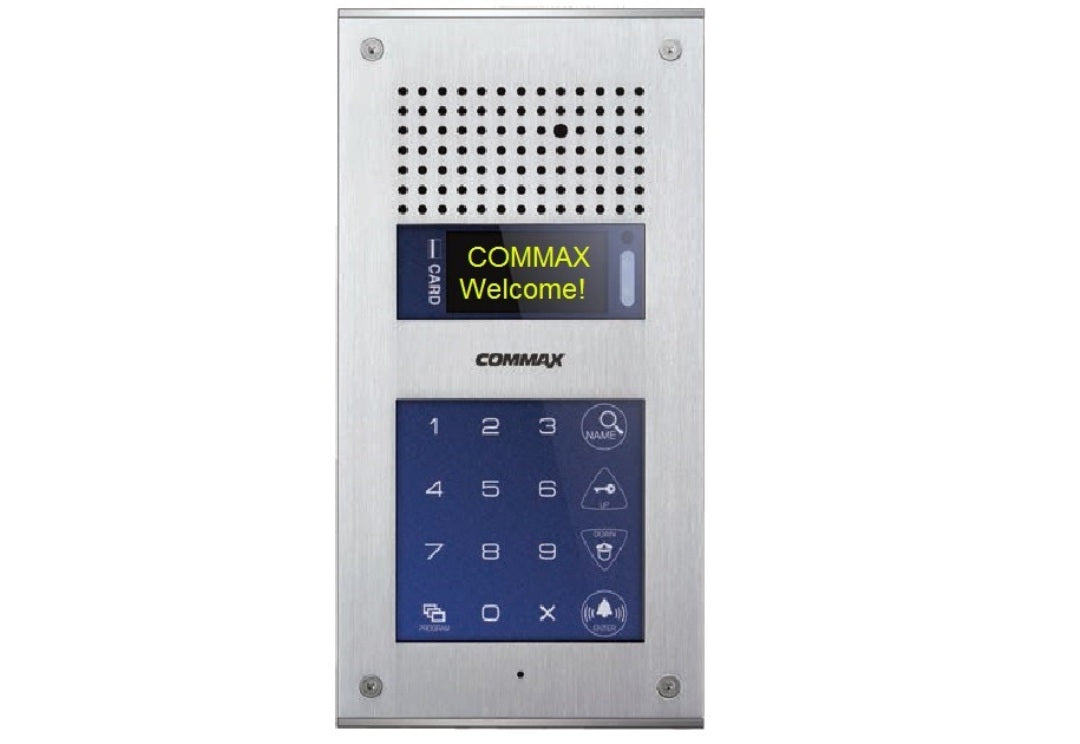 Commax Video Entrance Panel for Multi-Buildings & Appartments, With Card Access/ Name Search, Modum Gate View System, CMP-CTS/RF1