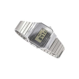Casio Vintage Unisex Watch Digital Dial with Silver Stainless Steel Band, A700WEV-7ADF