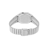 Casio Vintage Unisex Watch Digital Dial with Silver Stainless Steel Band, A700WEV-7ADF