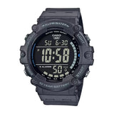 Casio Men's watch Digital, Black Dial Blue Resin Strap, AE-1500WH-8BVDF