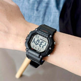 Casio Men's Watch Digital Dial with Black Resin Band, AE-1600H-1AVDF