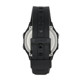 Casio Men's Watch Vintage Collection Digital, Blue Dial Black Resin Strap, F-105W-1ADF