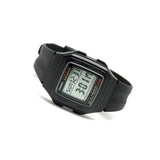 Casio Kid's Watch Digital, Black Dial Black Resin Strap, F-201WA-1ADF