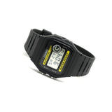 Casio Men's Watch Vintage Collection Digital, Black Dial Black Resin Strap, F-94WA-9DG