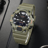 Casio, Men's Watch Analog-Digital, Black Dial Green Resin Band, HDC-700-3A2VDF product image