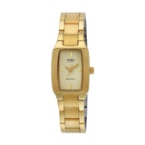 Casio Women's Watch Analog, Gold Dial Gold Stainless Steel Strap, LTP-1165N-9CRDF product image