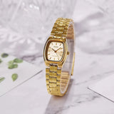 Casio Women's Watch Analog, Gold Dial Gold Stainless Steel Strap, LTP-1169N-9ARDF