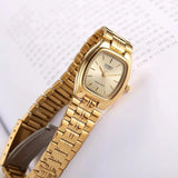 Casio Women's Watch Analog, Gold Dial Gold Stainless Steel Strap, LTP-1169N-9ARDF