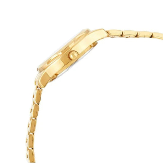 Casio Women's Watch Analog, Gold Dial Gold Stainless Steel Strap, LTP-1275G-9ADF