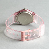 Casio Women Watch, Pink Dial Pink Resin Strap, MQ-24S-4BDF