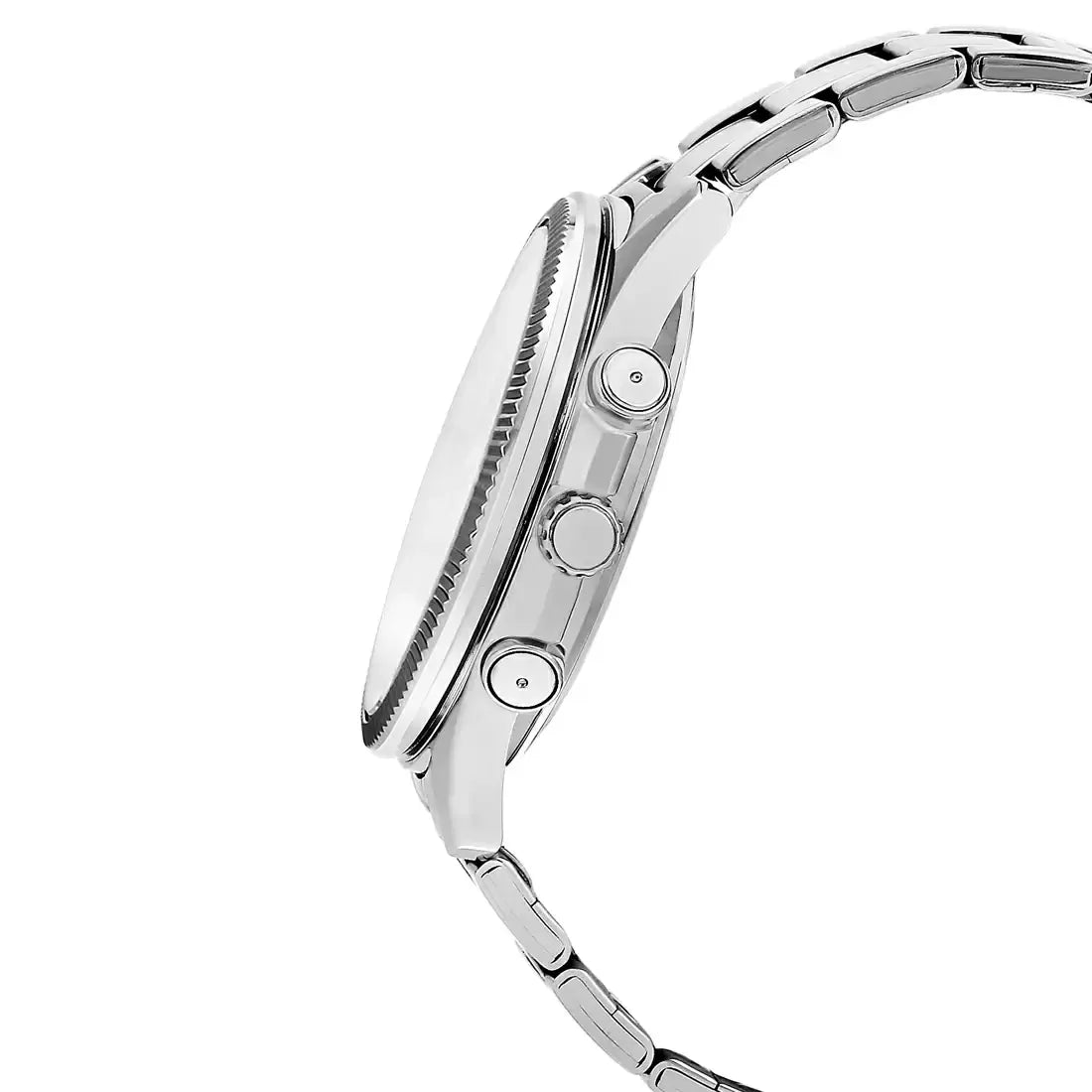 Casio Men's Watch Analog, Black Dial Silver Stainless Steel Strap, MTP-1375D-1AVDF