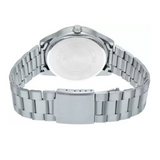 Casio Men's Watch, Silver Dial Silver Stainless Steel Strap, MTP-VD03D-7A