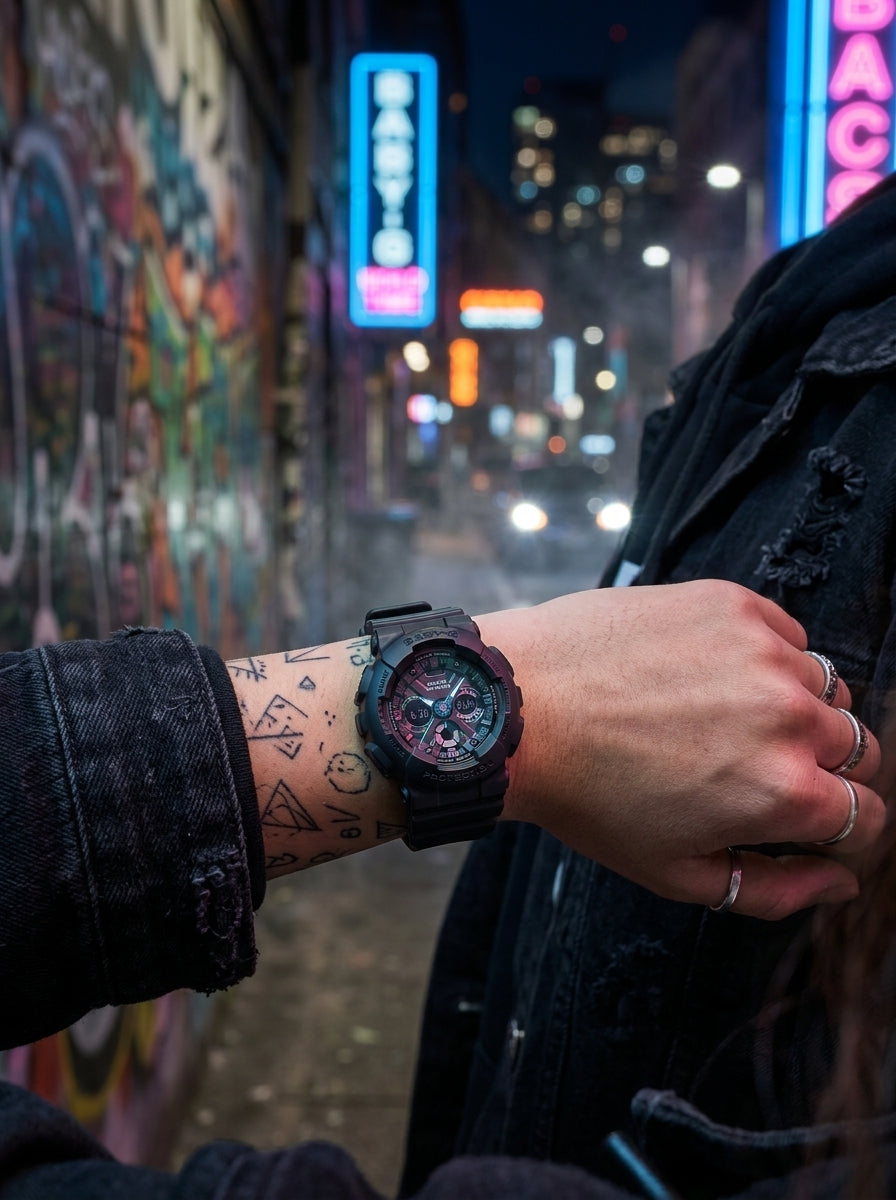 Baby-G Men's Watch, BA-130-1ADR product image