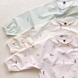 Milk It Baby Water Proof Sleeved Bib, Paris City, MI-SBPA008S