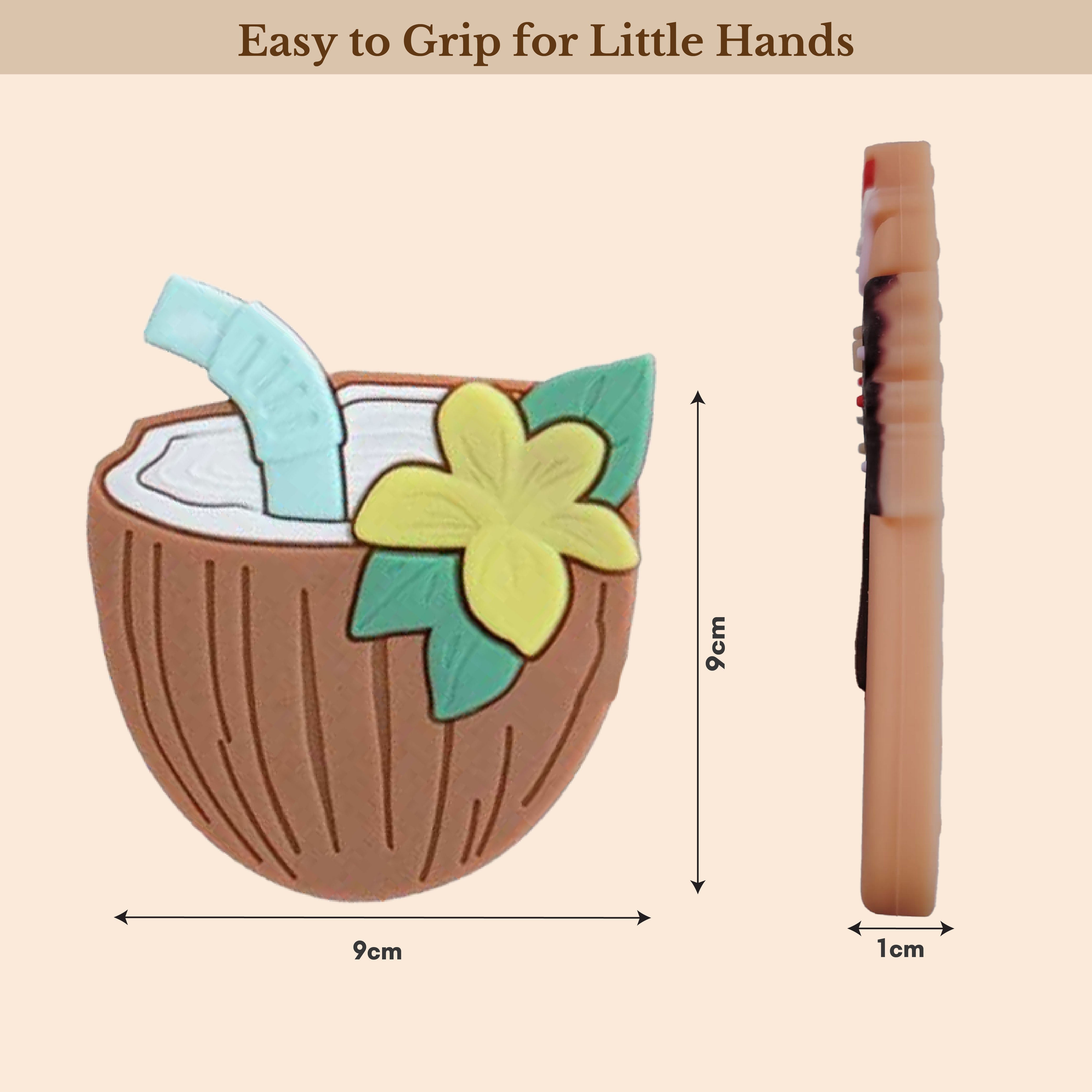 Milk It Baby, Lets Go Coco-Nuts' Teether, MI-TCN005