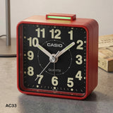 Casio beep sound  alarm clock analog, TQ-140-4DF