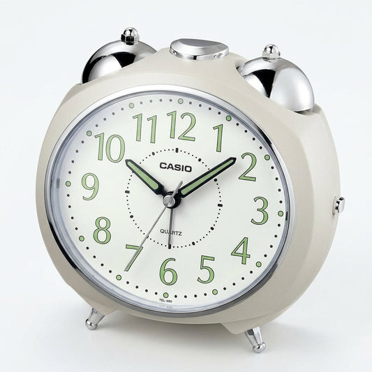 Casio bell sound, analog alarm clock , TQ-369-7DF