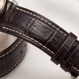 Beverly Hills Polo Club Men's Multifunction Watch with Silver Dial and Dark Brown  Beverly Hills Polo Club Band, BP3893X.532