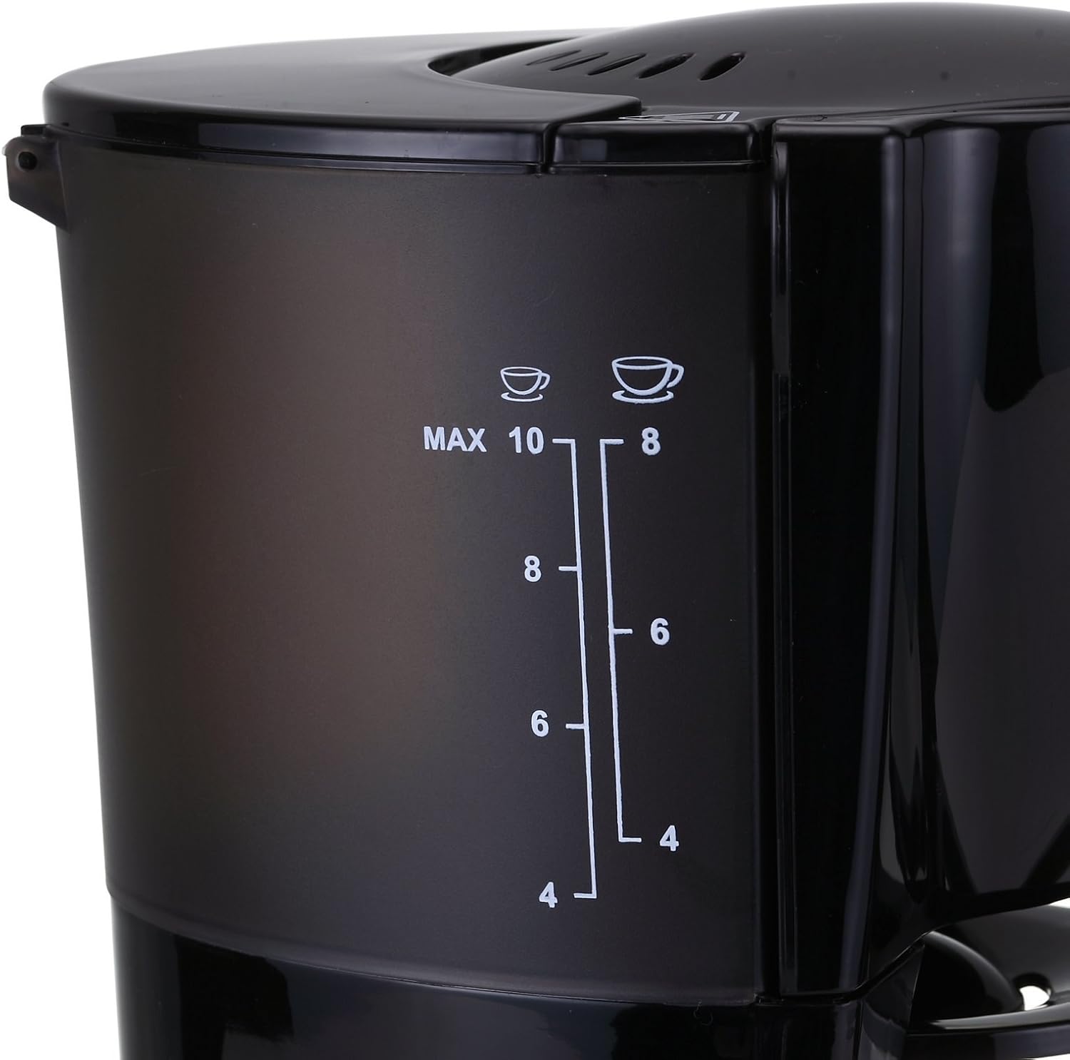 Black+Decker, 8-10 Cup Coffee Maker, Compact Design, Easy Brew, Anti-Drip Carafe DCM600