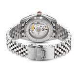 Swiss Military Hanowa Men's Automatic Watch Blue Dial with Silver Stainless Steel Bracelet, SMWGL0002102