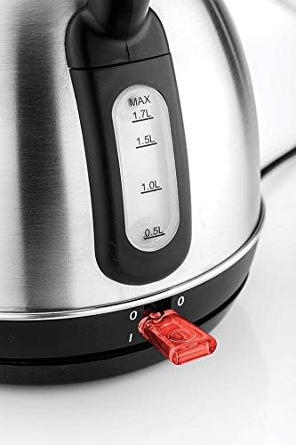 Black+Decker, 1.7L Stainless Steel Cordless Dome Kettle, DK40