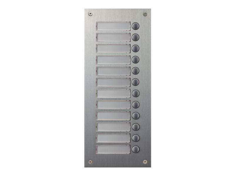 Commax 12 Button Extension Panel for Multi Button Audio Door Bell, DR12US