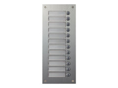 Commax 12 Button Extension Panel for Multi Button Audio Door Bell, DR12US