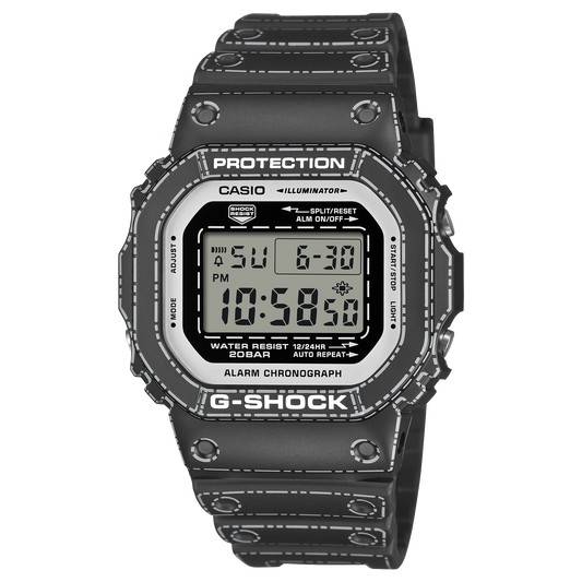 G-Shock Origami Series Men's Watch Digital Dial with Black Resin Band, DW-5600RGM-1DR | Bahrain