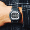 G-Shock Origami Series Men's Watch Digital Dial with Black Resin Band, DW-5600RGM-1DR