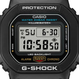 G-shock Men's Watch Digital Dial with Black Resin Band,DW-5600UE-1DR
