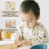 Milk It Baby Water Proof Sleeved Bib, Dino Dreams,MI-SBDD002