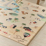 Milk It Baby Dubai City Tour Reversible Playmat, DUBAIPM