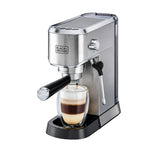 Black+Decker, Espresso Coffee Machine, 15Bar, 1450 Watts, ECM150 Coffee Maker BL-ECM150