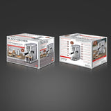 Black+Decker, Espresso Coffee Machine, 15Bar, 1450 Watts, ECM150 Coffee Maker BL-ECM150