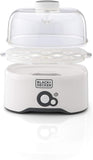 Black+Decker, Egg Cooker - White, Fast & Easy Egg Boiler for Perfect Results  Eg200-B5
