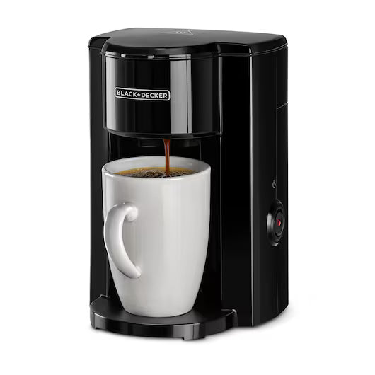 Black+Decker 330W 1 Cup Coffee Maker, DCM25N-B5 Coffee Maker BL-DCM25N-B5