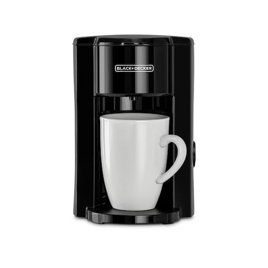 Black+Decker 330W 1 Cup Coffee Maker, DCM25N-B5 Coffee Maker BL-DCM25N-B5